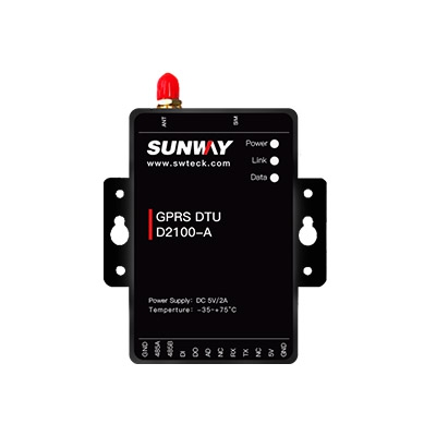 GPRS DTU串口转GSM232/485接口短信透传D2100-A