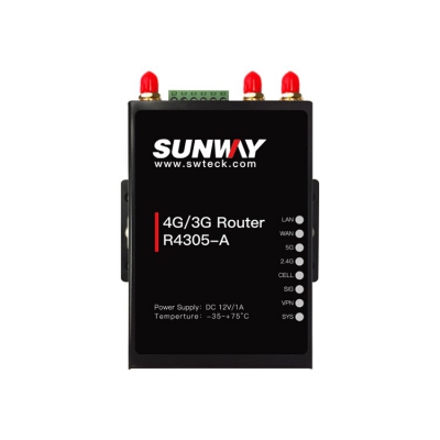 4G工业路由器R4305-A 带DTU和数据采集功能
